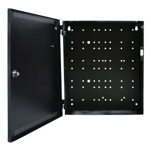 LifeSafety Power E1-BOXED Enclosure with Lock, Key and Tamper Switch