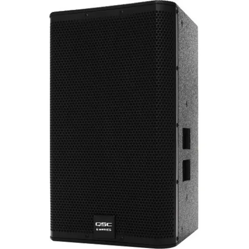 QSC E112-BK 2-Way E Series Passive Loudspeaker with 12" Die-Cast Aluminum Woofer, 400W