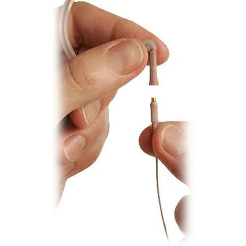 Countryman E6CABLET2SL E6 Earset Cable with TA4F Connector for Shure, SL, 2mm Duramax Aramid-Reinforced Cable, Tan