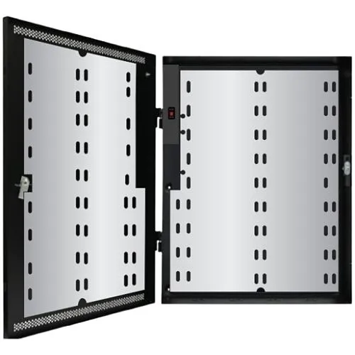 LifeSafety Power E6M1-BOXED Mercury Unified Enclosure, 30x23x6.5", Black