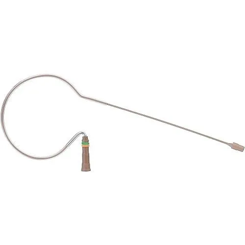 Countryman E6XOW6T2AB E6 Omnidirectional Earset Microphone, Flexible Boom, 2mm Cable
