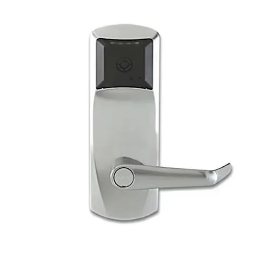 Keyscan E79N2051LLKF2A626 E-Plex 7900 Series Wireless Lock, Cylindrical, iCLASS SEOS RFID Reader, Satin Chrome