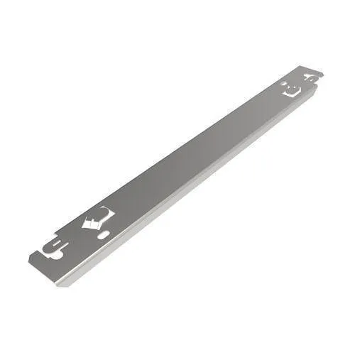 Eaton Tripp Lite KRA-09CT B-Line Series KwikRail Cable Tray System for 9" Wide KwikRail Cable Tray, Tab-and-Lock Yrapeze Support, Corrosion Resistant Pre-Galvanized Zinc Finish