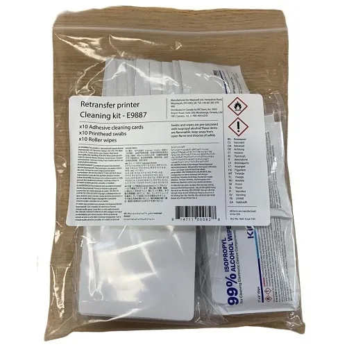 Magicard E9887 Printer Cleaning Kit for Use with Magicard Prima 4, Helix and Ultima Card Printers