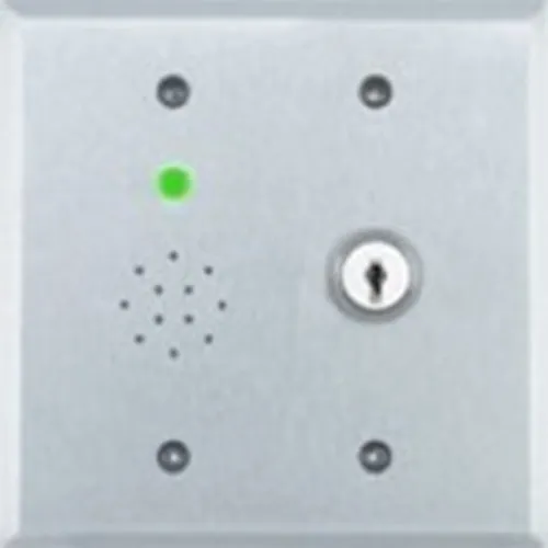 SDC EA-728V EA Series Double Gang Door Prop Alarm with Keylock Reset/Bypass, (Replaces 728U)