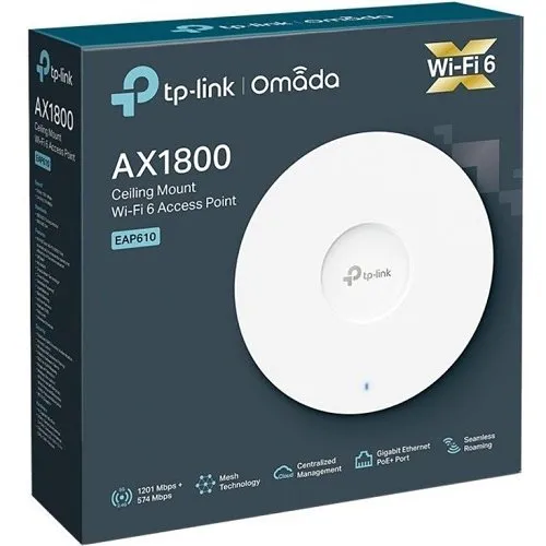 TP-Link EAP610_V2 AX1800 CEILING MOUNT WI-FI 6"