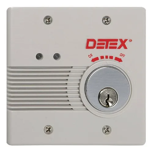Detex EAX-2500S Surface Mount Alarm AC Powered, Gray
