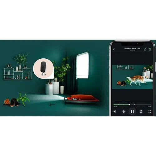 ecobee EB-SCV01 SmartCamera Indoor Security Camera with Voice Control