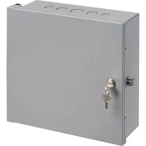 Arlington EB0708 7" 8" 3.5" Heavy-Duty Non-Metallic Enclosure Box, NEMA3R, Gray