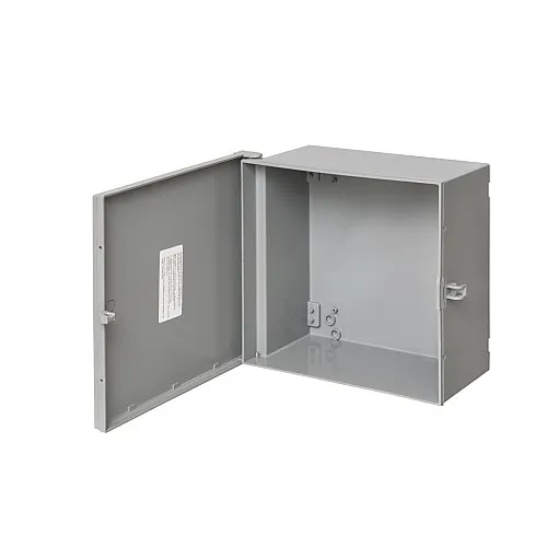Arlington EB12126 Heavy-Duty Non-Metallic Enclosure Box, 12 12 6", NEMA3R. Gray