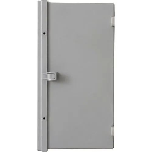 Arlington EB12126 Heavy-Duty Non-Metallic Enclosure Box, 12 x 12 x 6in, NEMA3R. Gray
