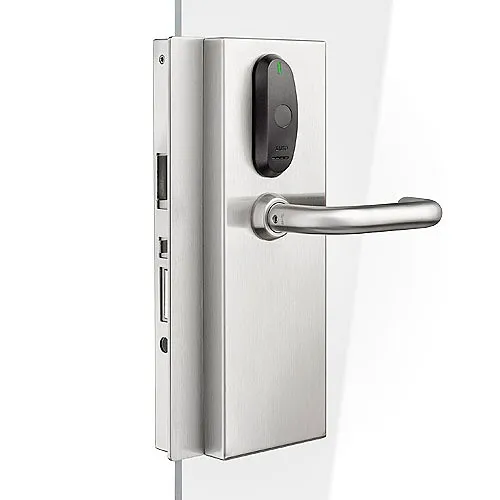 SALTO KS XS4 Original Glass Door DIN Electronic Lock, Mifareble, Right Hand EB650UGDIM0RHY