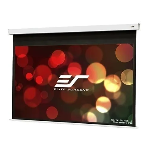 Elite Screens EB92HW3-E12 Evanesce Tab-Tension B Series 92" In-Ceiling Recessed Projection Screen