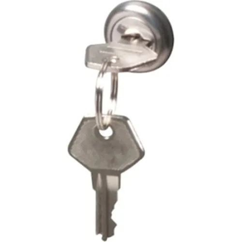 Arlington EBL1 Optional Enclosure Box Cam Lock, Silver