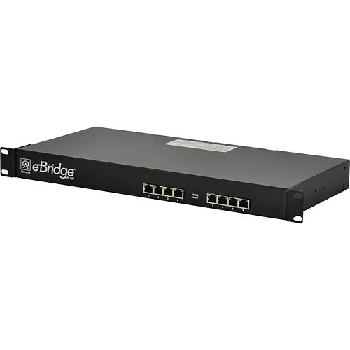 Altronix EBRIDGE8PCRM EoC 8-Port Receiver, 25Mbps per Port, Passes PoE/PoE+, Requires Compatible Transceiver