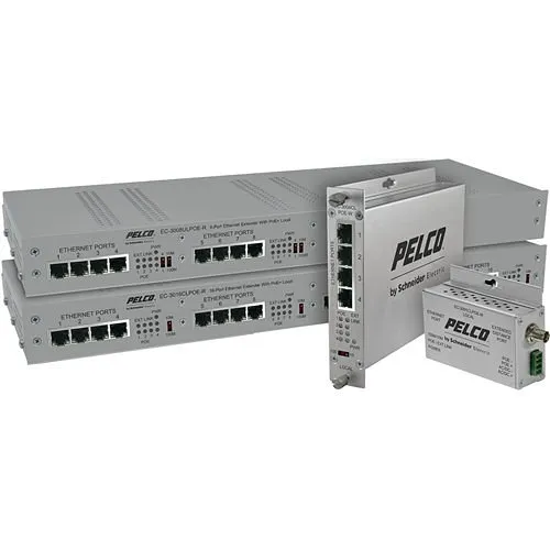 Pelco EC-3001CLPOE-M Ethernet Connect Local 1-Port Coaxial Extender