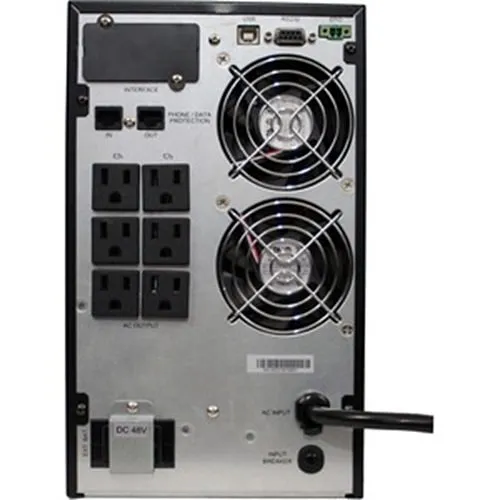 Minuteman  EC1500LCD 1500 VA On-Line Tower UPS With 6 0utlets
