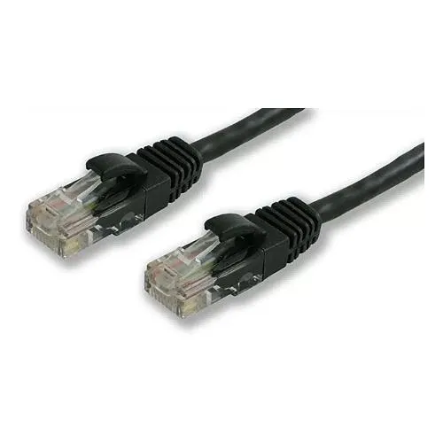 Lynn Electronics ECAT5-4PR-05BKB Booted Patch Cable, 5', 10-Pack, Black