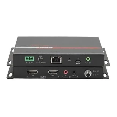 Hall ECHO-1S 1-Channel HDBaseT Sender with Analog Audio Extraction HDMI Input and HDMI Loop Output
