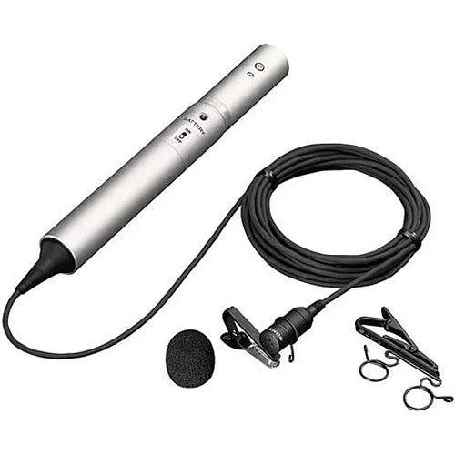 Sony Pro ECM-66B Miniature Cardioid Directional Lapel Electret Condenser Microphone