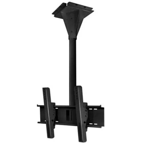 Peerless-AV ECMU-01-C Ceiling Mount for Flat Panel Display Black