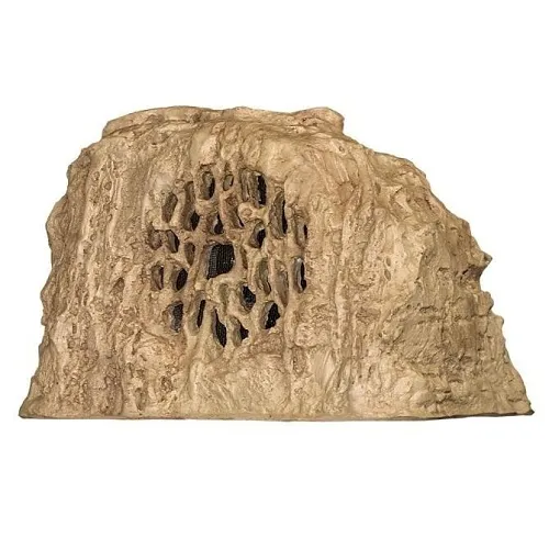 Rockustics ECONOROCK-S/T 6.5" 2-Way Coaxial Outdoor Rock Speaker, Sandstone