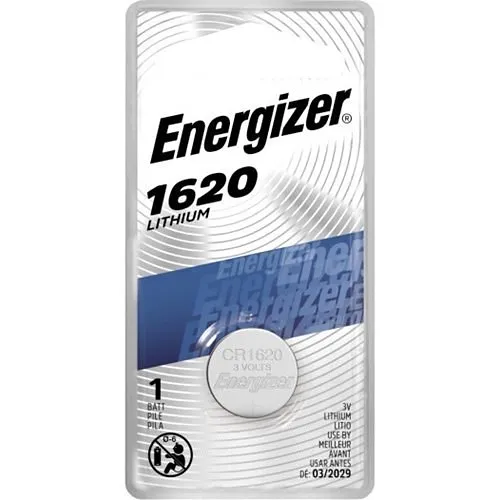 Energizer ECR1620BP 1620 3VDC Lithium Coin Battery, 1-Pack