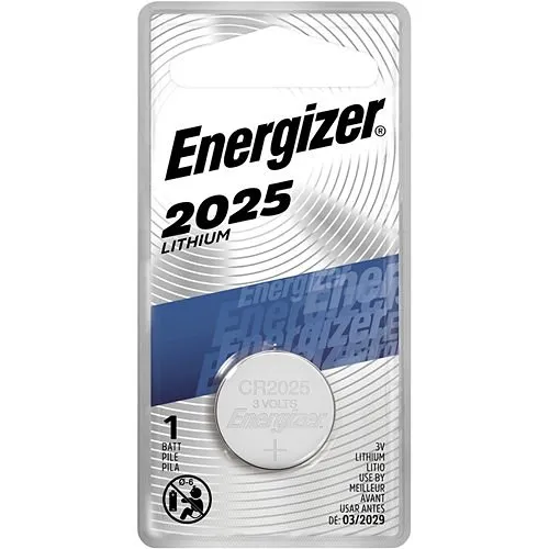 Energizer ECR2025BP 2025 3VDC Lithium Coin Battery, 1-Pack