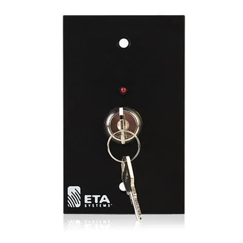 AtlasIED ECS-KSW3M Key Lock Remote Wall Plate for ECS-3