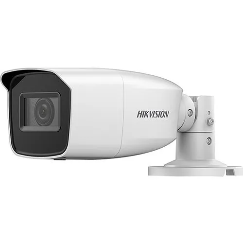 Hikvision ECT-B32V2 2MP Outdoor EXIR Bullet Analog Camera, 2.8-12mm Varifocal Lens, White (Replaces DS-2CE16C5T-VFIR3)