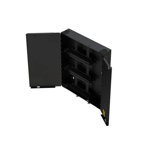 Belden ECX-06WM 6-Module FX ECX Wall-Mount Empty Patch Panel, Black