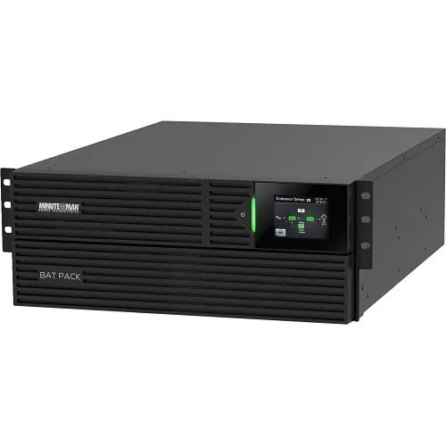 Minuteman ED5KRT-3KTF Endeavor 5KVA UPS with L6-30R, L6-20R and 3-wire Terminal Block Output Receptacles