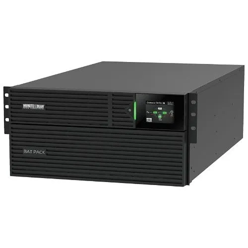Minuteman ED8KRT-3KTF UPS Online 208-240V 7.2KW 3KVA 120V Rack/Tower