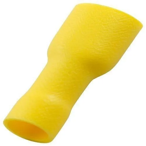 Panduit EDV10-250FIB-Q StrongHold Loose Piece Disconnect Terminal, 12-10AWG, Yellow