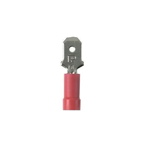 Panduit EDV18-250 m-L Insulated Vinyl Male 250 Series Disconnect Splice Connector