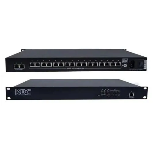 KBC Networks EERF16-GN3-R-RX-B Series Ethernet Over Utp (Eou) Receiver