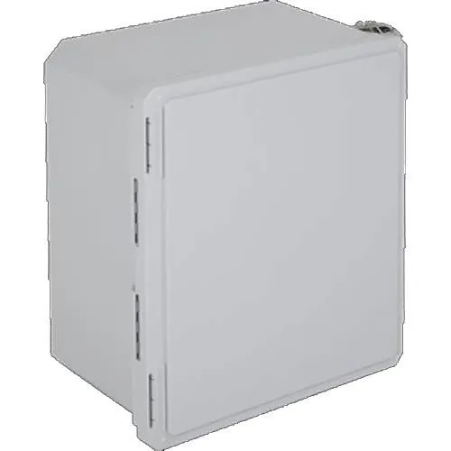 STI EF161408-O EnviroArmour Fiberglass Enclosure, Opaque, 16"H 14"W 8"D