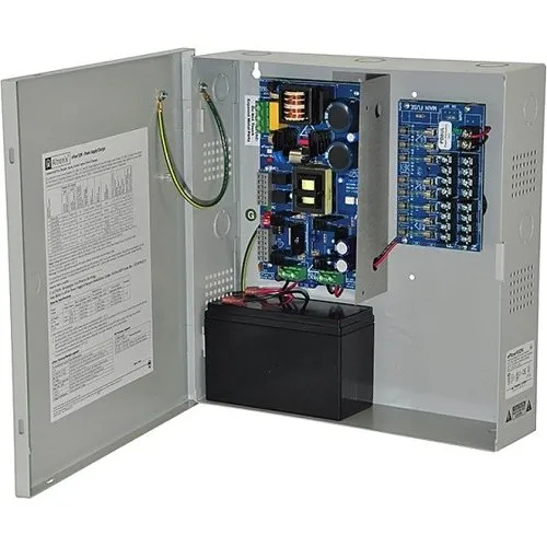 Altronix eFlow102N8 Power Supply Charger, Fused Outputs, 12VDC at 10A, Aux Output, FAI, LinQ2 Ready, 115VAC, BC300 Enclosure