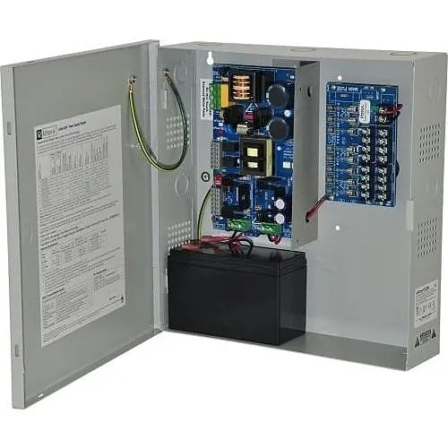 Altronix EFLOW102N8V Power Supply Charger, 12VDC, 10A, 8-Fuse, FAI, 220VAC