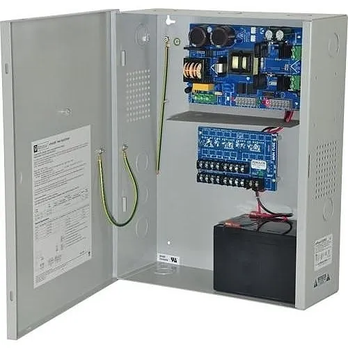 Altronix EFLOW102NX8DV 12VDC 10A, 8 PTC, FAI XL, 220V Power Supply for High-Demand Security Systems