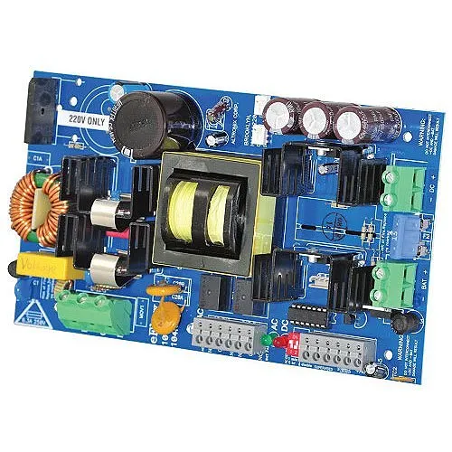 Altronix eFlow104NBV Power Supply Charger, Single Output, 24VDC at 10A, Aux Output, FAI, LinQ2 Ready, 220VAC, Board