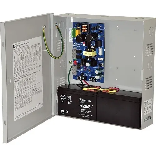 Altronix EFLOW3NV Power Supply Charger, Single Output, 12 24VDC at 2A, Aux Output, FAI, LinQ2 Ready, 220VAC, BC300 Enclosure