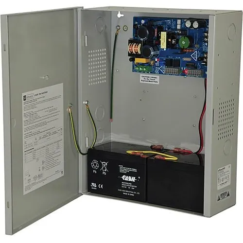 Altronix eFlow4NX Power Supply Charger, Single Output, 12/24VDC 4A, Aux Output, FAI, LinQ2 Ready, 115VAC, BC400 Enclosure