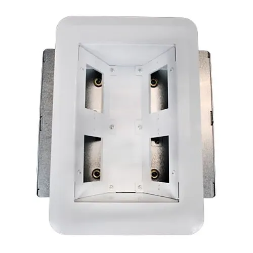 Wiremold EFSB4 Evolution Four Gang Wall Box, TAA Compliant