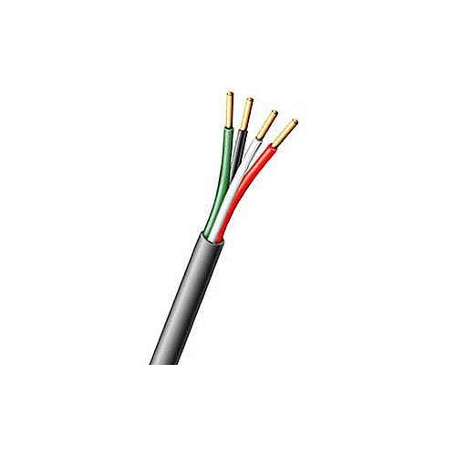 Aiphone 87180450C 4-Conductor, 18AWG, Solid, Non-Shielded, Low Cap Wire, 500'