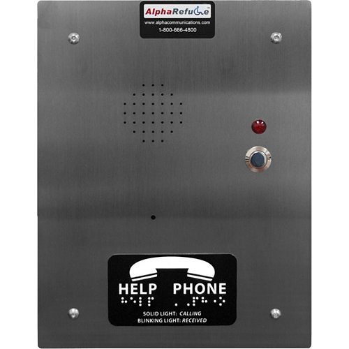 Alpha RCB2100SFR Refuge Call Box for 2100 Series