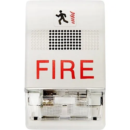 Kidde EG1F-C Genesis Chime, Wall Mount, FIRE Marking, 24VDC, White