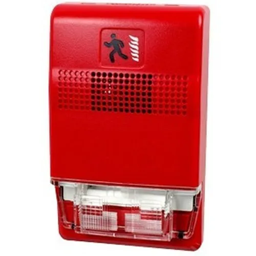 Kidde EG1R-P Genesis Signaling Steady Horn, 24VDC, Red