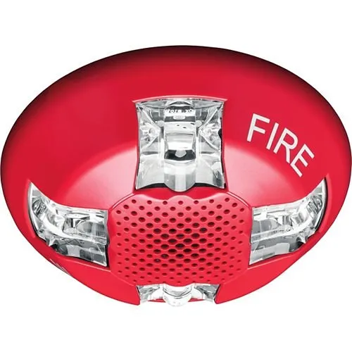 Kidde EGCAVRN Horn Strobe, No Marking, Red