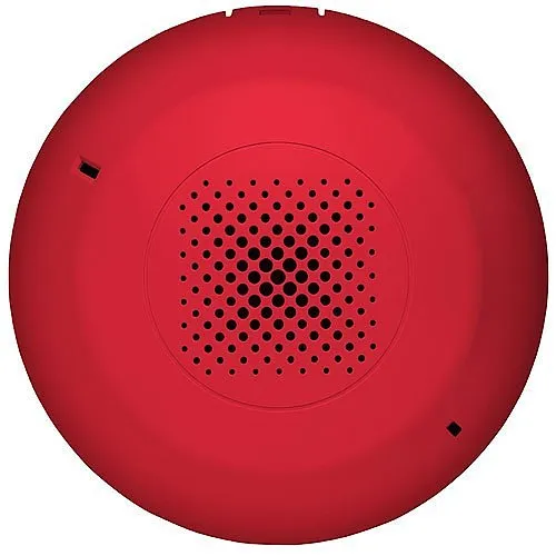 Kidde EGCSRN Genesis Ceiling Speaker, No Marking, Red
